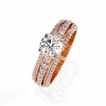 1.25 Carat Round Cut Timeless Solitaire Wedding Band - Image 10