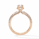 1.25 Carat Round Cut Timeless Solitaire Wedding Band - Image 12