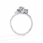 0.5 Carat Round Cut Day and Night Ring - Image 4