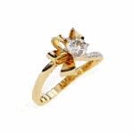 0.5 Carat Round Cut Day and Night Ring - Image 6