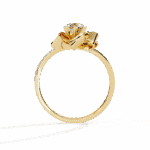 0.5 Carat Round Cut Day and Night Ring - Image 8