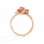 0.5 Carat Round Cut Day and Night Ring - Image 12
