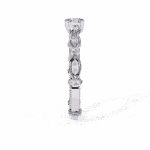 0.75 Carat Round Cut Royale Diamond Band - Image 3