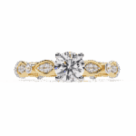 0.75 Carat Round Cut Royale Diamond Band - Image 5