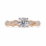 0.75 Carat Round Cut Royale Diamond Band - Image 9