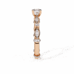 0.75 Carat Round Cut Royale Diamond Band - Image 11