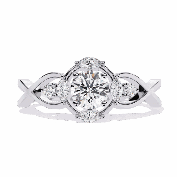 0.5 Carat Round Cut The Go-To Ring