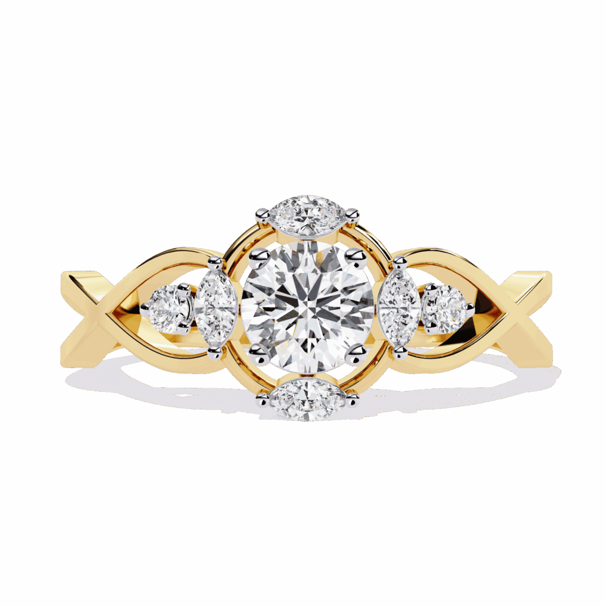 0.5 Carat Round Cut The GoTo Ring  Image 5