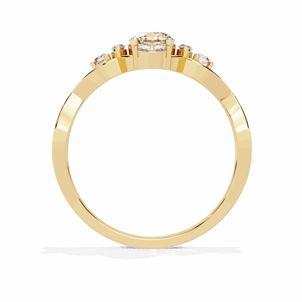0.5 Carat Round Cut The GoTo Ring  Image 8