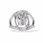 7.75 Carat Oval Cut Refined Everyday Look