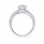 7.75 Carat Oval Cut Refined Everyday Look - Image 4