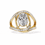 7.75 Carat Oval Cut Refined Everyday Look - Image 5