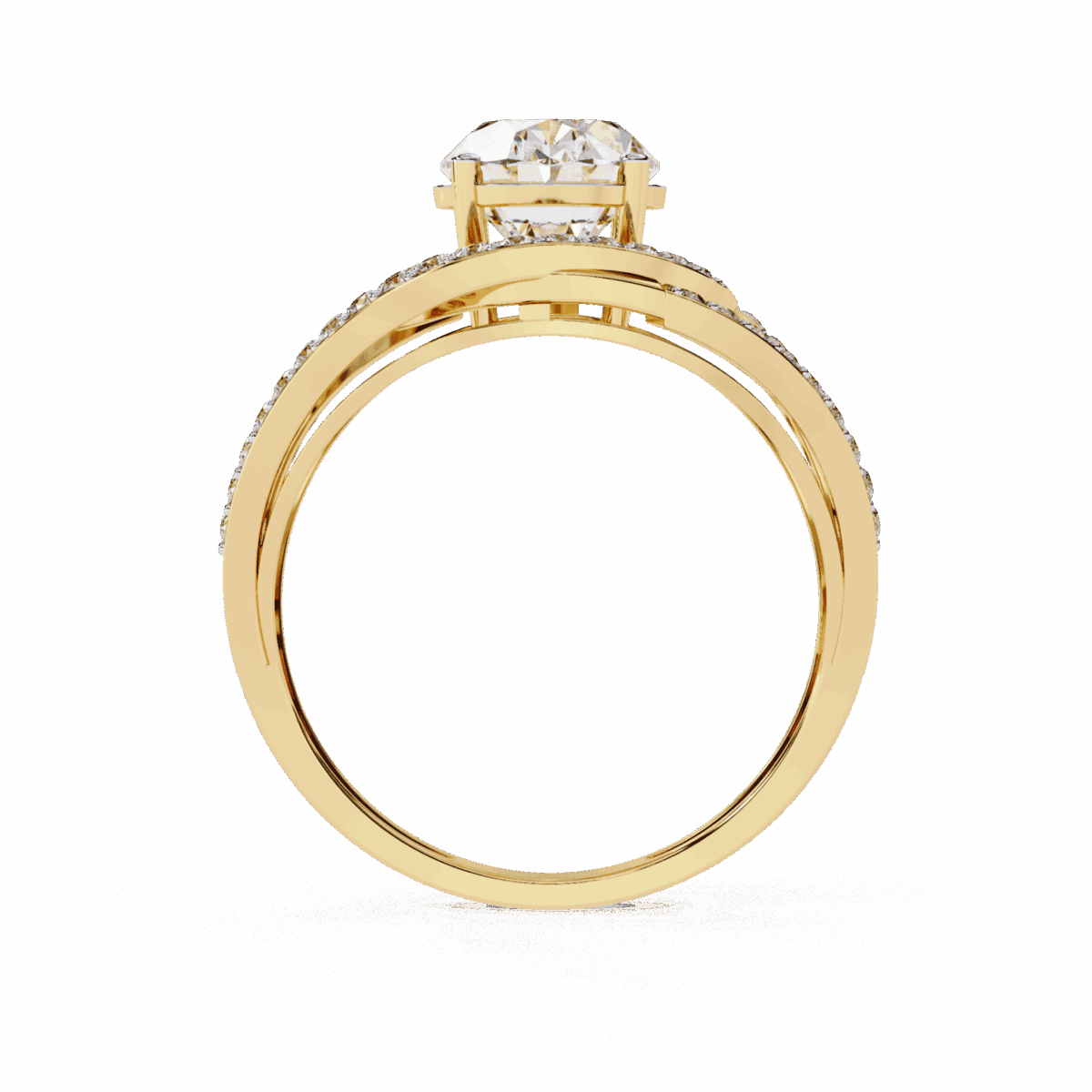 7.75 Carat Oval Cut Refined Everyday Look  Image 8