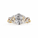 1.75 Carat Oval Cut Day and Night Ring - Image 5