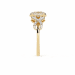 1.75 Carat Oval Cut Day and Night Ring - Image 7