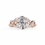 1.75 Carat Oval Cut Day and Night Ring - Image 9