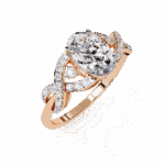 1.75 Carat Oval Cut Day and Night Ring - Image 10