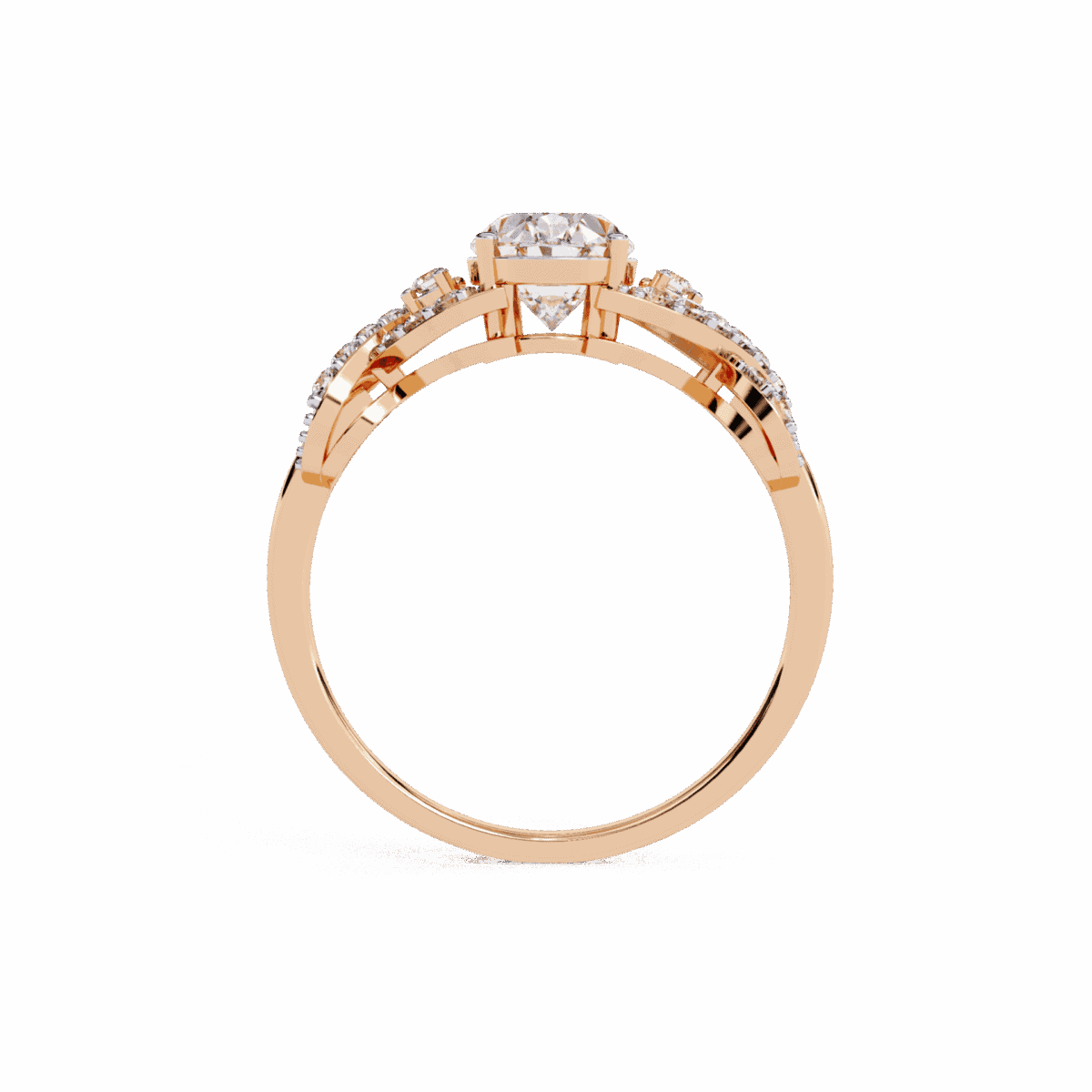 1.75 Carat Oval Cut Day and Night Ring  Image 12