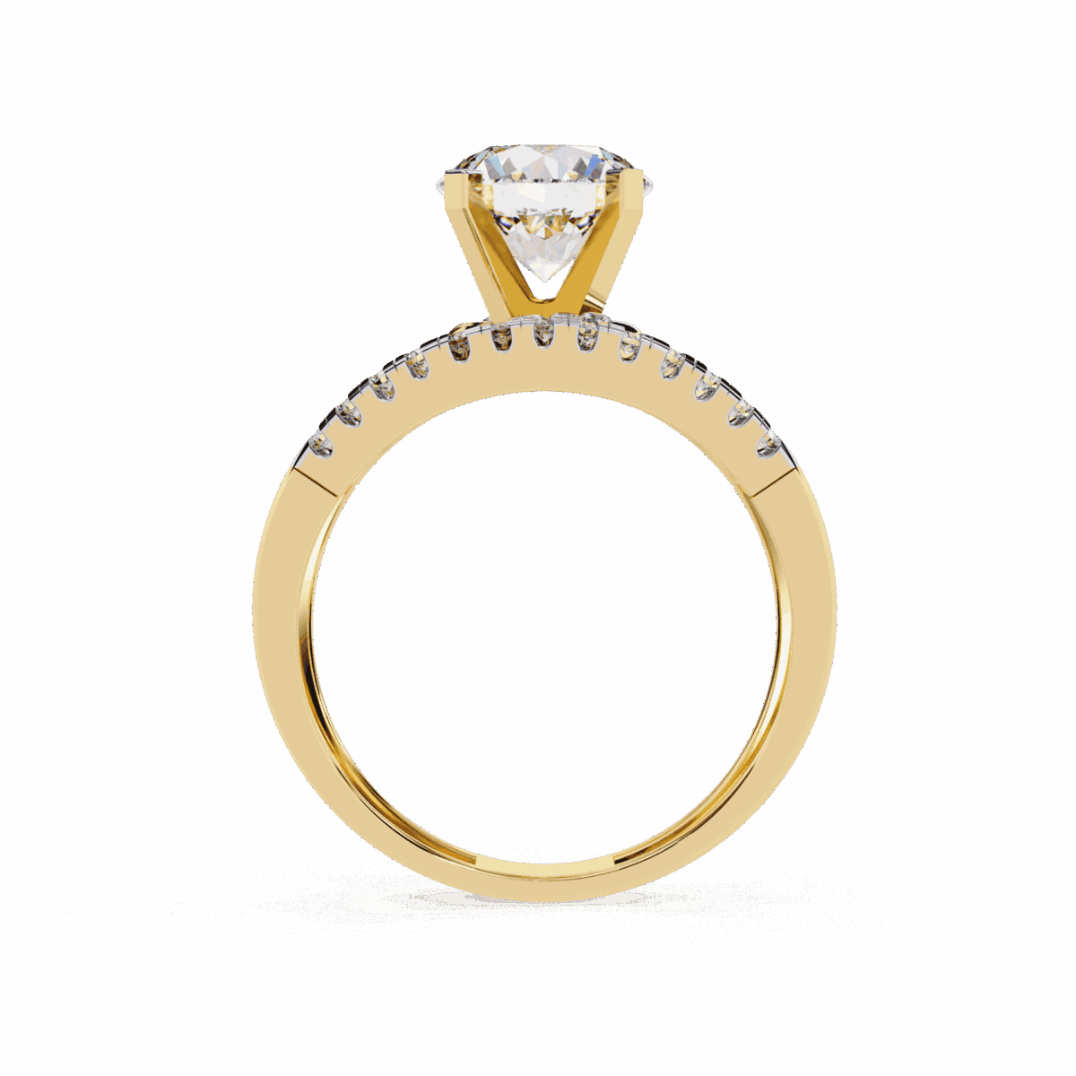 2.5 Carat Round Cut Signature Glam Cocktail Ring  Image 7