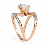 2.5 Carat Round Cut Signature Glam Cocktail Ring - Image 10