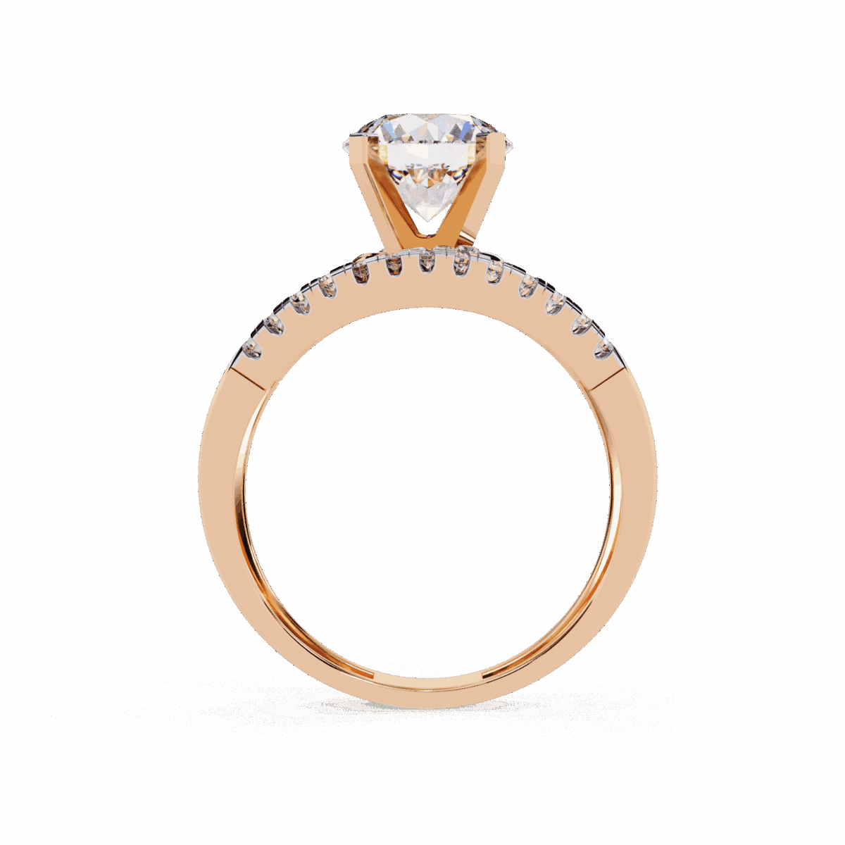 2.5 Carat Round Cut Signature Glam Cocktail Ring  Image 11
