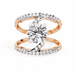 2.5 Carat Round Cut Signature Glam Cocktail Ring - Image 12