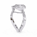 4.5 Carat Pear Cut After Dusk Cocktail Ring - Image 3