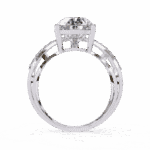 4.5 Carat Pear Cut After Dusk Cocktail Ring - Image 4