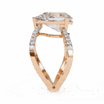 4.5 Carat Pear Cut After Dusk Cocktail Ring - Image 11