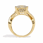 3.5 Carat Princess Cut Party Ready Cocktail Ring - Image 8