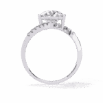 2.75 Carat Pear Cut Signature Wear Ring - Image 4