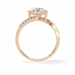 2.75 Carat Pear Cut Signature Wear Ring - Image 12
