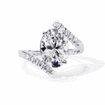 2.5 Carat Oval Cut Signature Wear Ring