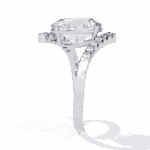 2.5 Carat Oval Cut Signature Wear Ring - Image 3