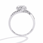 2.5 Carat Oval Cut Signature Wear Ring - Image 4