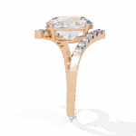 2.5 Carat Oval Cut Signature Wear Ring - Image 11