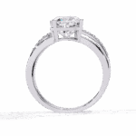 2.5 Carat Cushion Cut Signature Wear Ring - Image 4