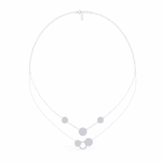 0.4 Carat Dual Orbit Diamond Necklace - Image 2