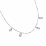 1.5 Carat Floating Diamond Necklace - Image 2