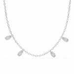 1.5 Carat Floating Diamond Necklace - Image 3