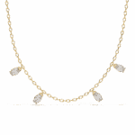 1.5 Carat Floating Diamond Necklace - Image 4