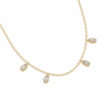 1.5 Carat Floating Diamond Necklace - Image 5