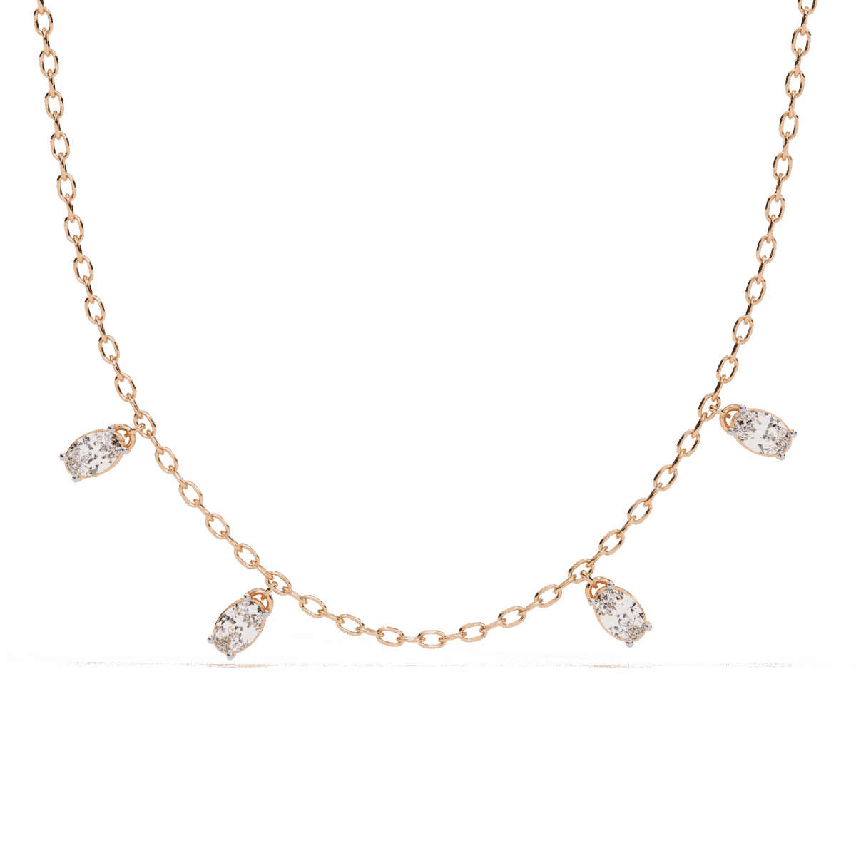 1.5 Carat Floating Diamond Necklace  Image 8