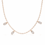 1.5 Carat Floating Diamond Necklace - Image 8