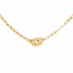 0.2 Carat Modern Link Diamond Necklace - Image 4