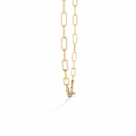 0.4 Carat Diamond Chain Bar Necklace - Image 7