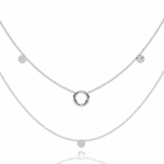 0.5 Carat Double Layer Diamond Necklace