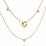 0.5 Carat Double Layer Diamond Necklace - Image 6