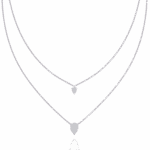 1.5 Carat Twin Pear Diamond Necklace - Image 3
