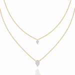 1.5 Carat Twin Pear Diamond Necklace - Image 5